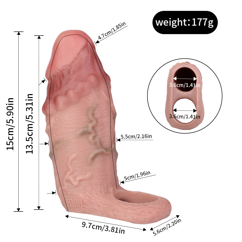 Ring Contact Penis Sleeve – Sex Toy for Multi-Sensory Experience