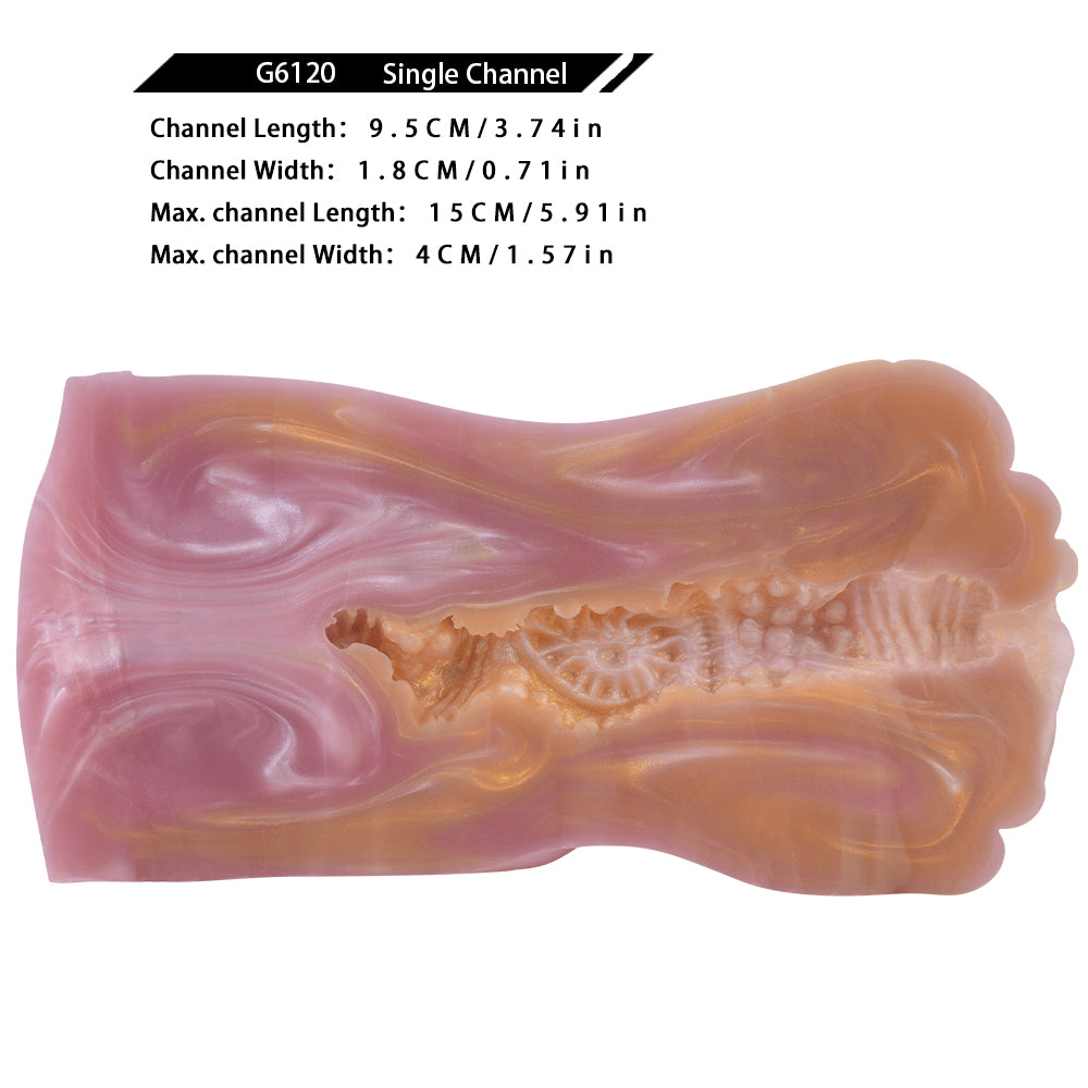 Peach Stallion Penis Massage Pocket Pussy – Fantasy Silicone Vaginal Male Masturbator