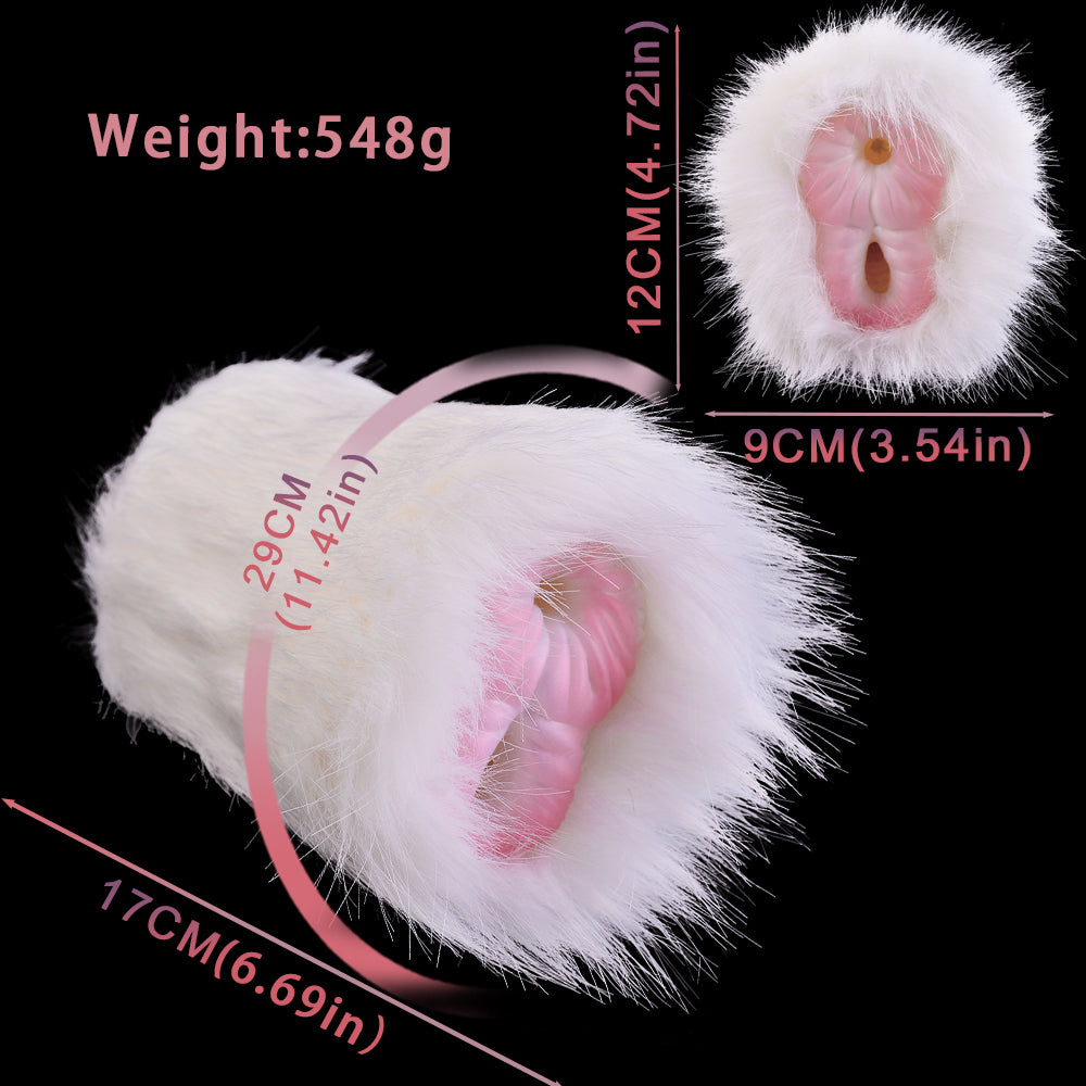 Sheepskin Fur Pocket Pussy – Highly Elastic Male Sex Toy