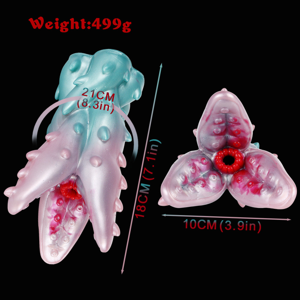 Vagina de bolsillo de silicona con forma de enredadera espinosa – Juguete sexual masculino multisensorial con forma de enredadera espinosa
