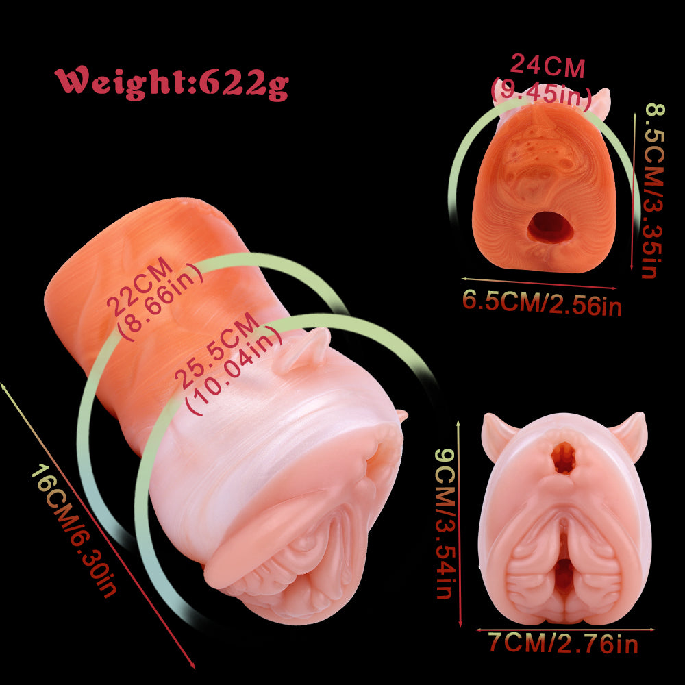 Red Fox Fantasy Pocket Pussy — Combining Fantasy Elements Male Sex Toys Masturbation