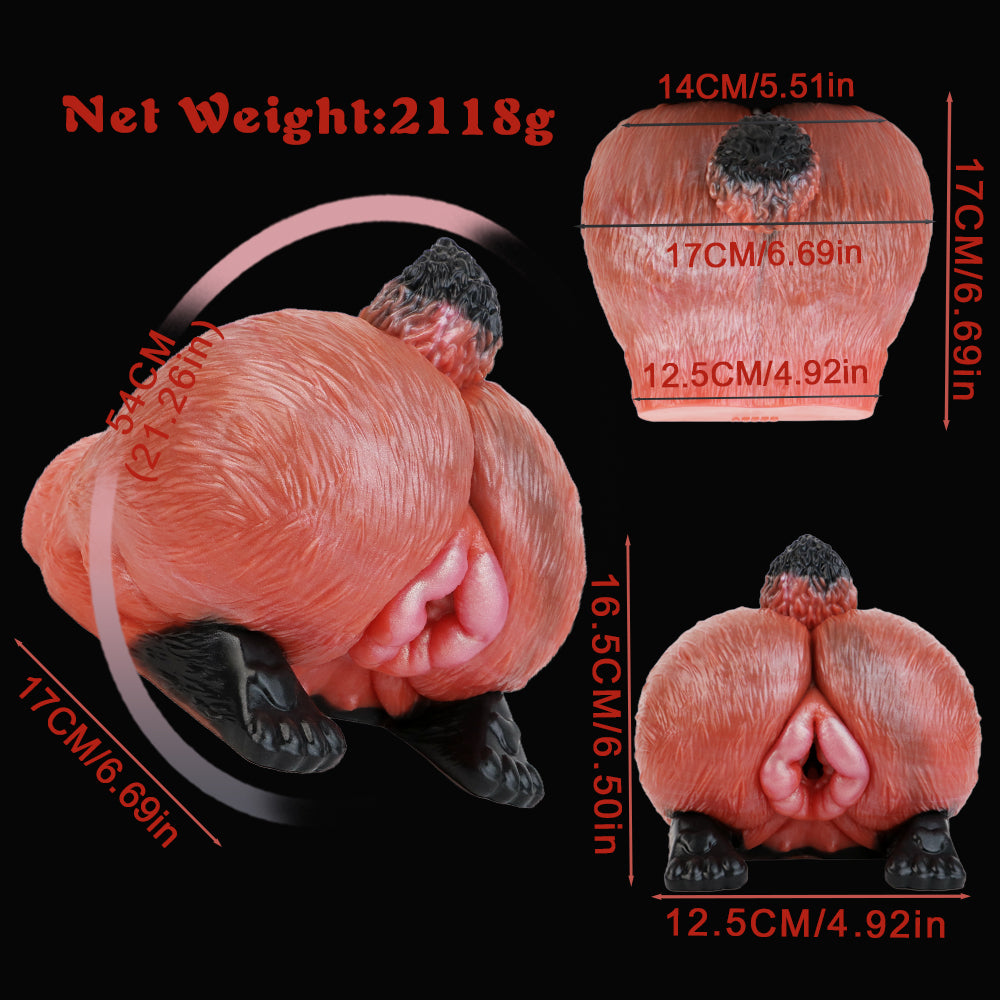 Fox Butt Pocket Pussy: una experiencia de masturbación cómoda y cálida
