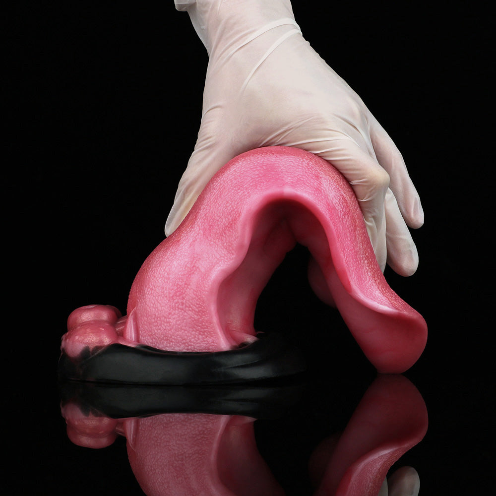 Wild Fantasy Dildo – Wolf Tongue Design Pleasure Sex Toy