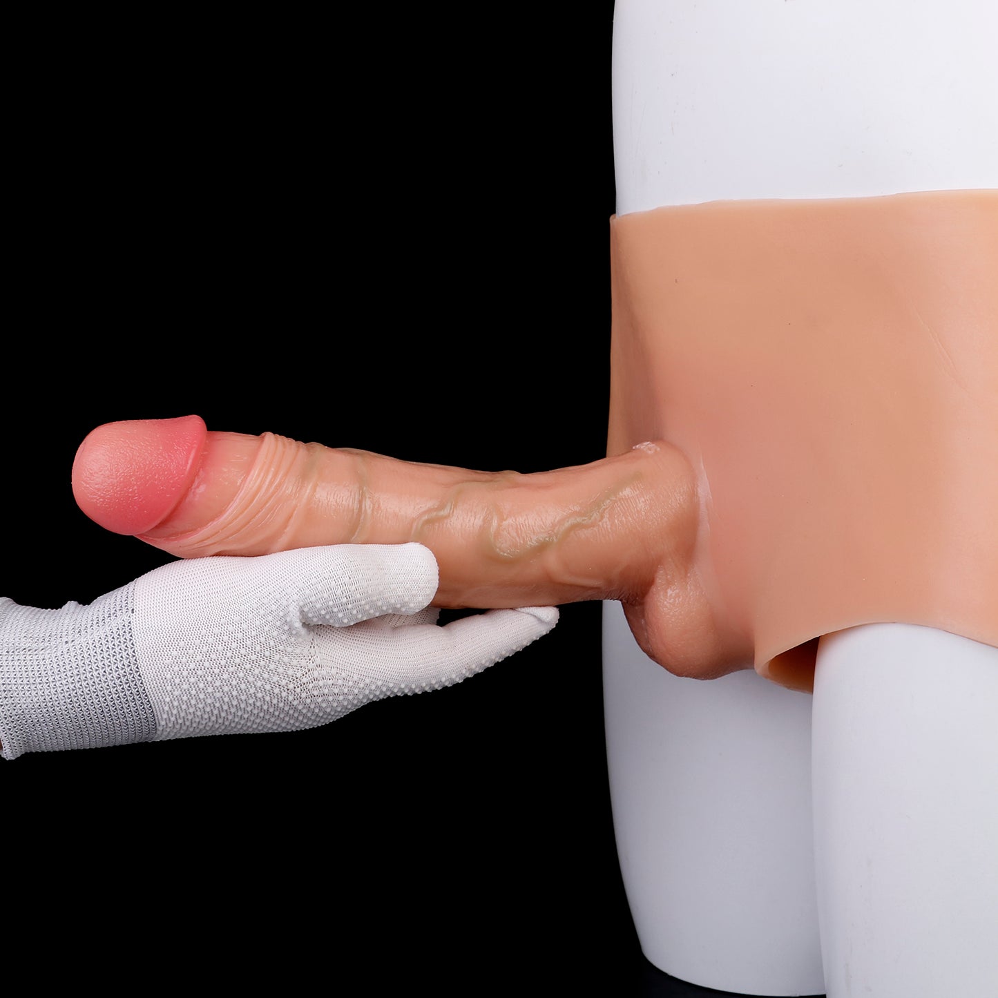 Consolador con correa para mujer: diseño de alto realismo y juguetes sexuales para mujeres