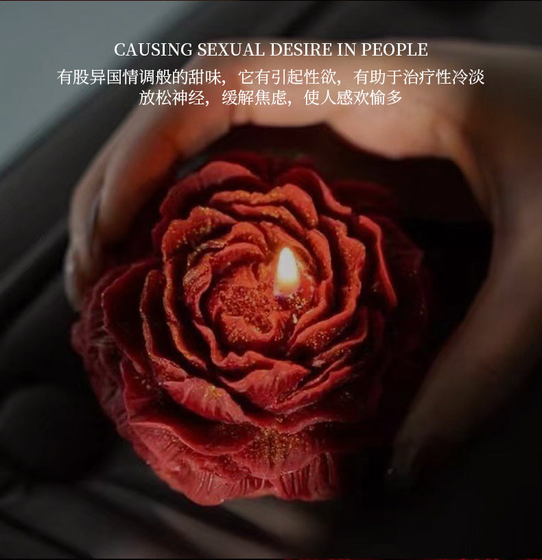 Flower-Shaped BDSM Drip Candle – Fusion Pain Meet Beauty Inspiration