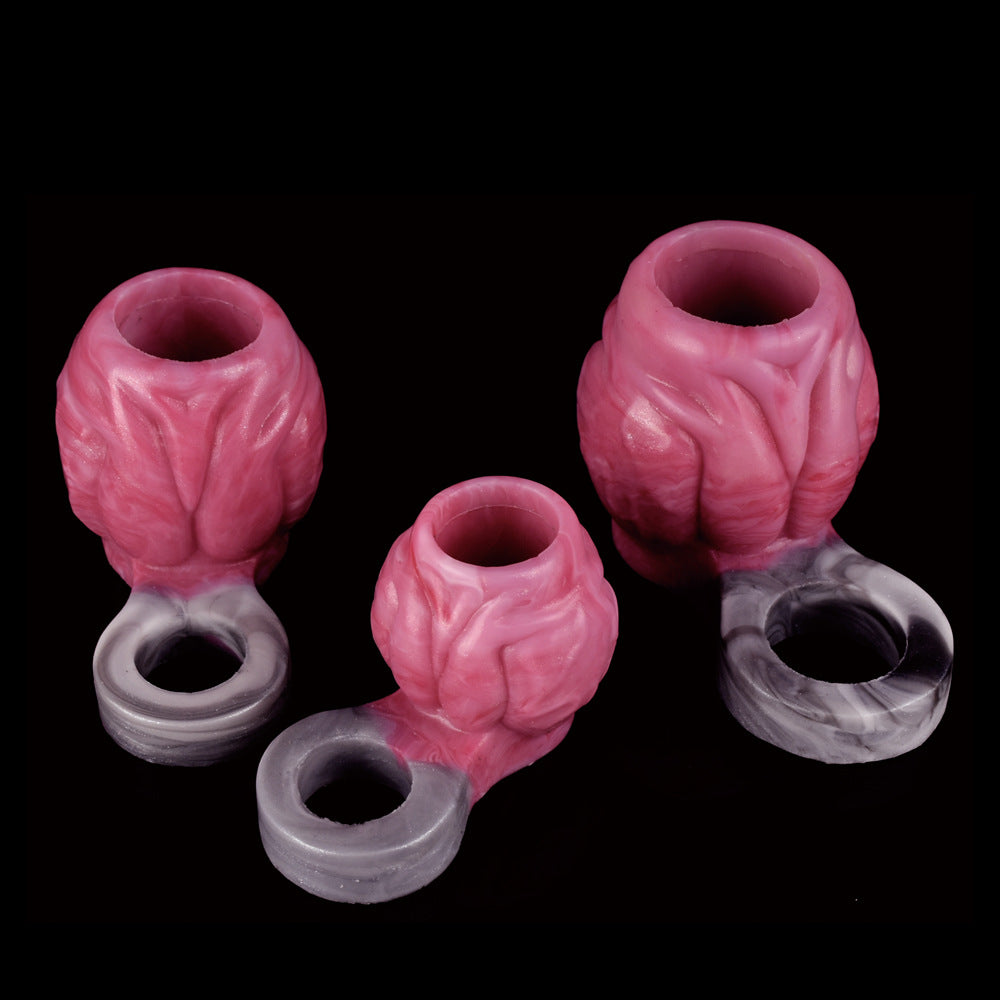 Anti-Slip Silicone Penis Ring Sleeve – Firm Fit Dick Extender For Masculine Strength