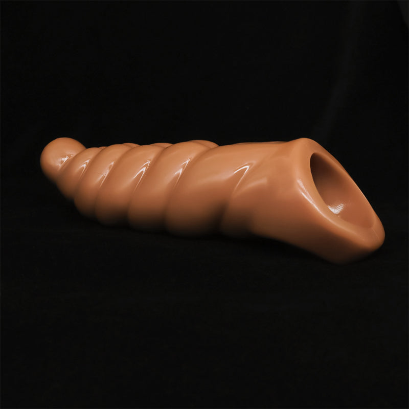 Spiral Penis Sleeve — Innovative Texture Design, Stimulating Sensory Sex Toy