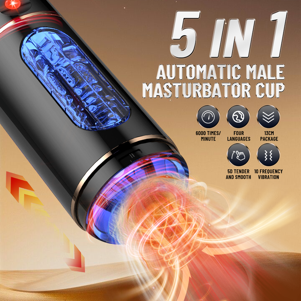 Automatic Male Masturbator – Multi-Function Vibrator for Unmatched Male Pleasure