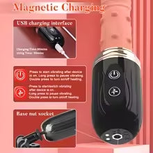 Thrusting Dildo Vibrator Anal Butt Plug – BDSM Sex Machine Remote Control Sex Toys
