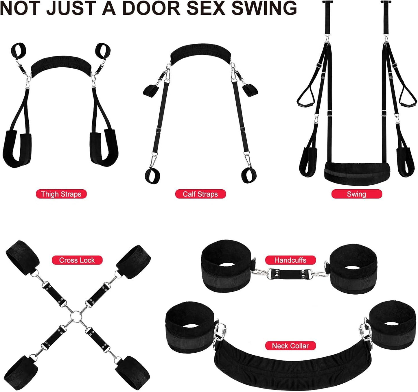 Columpio sexual multifuncional: rompe los límites del bondage y explora la dominación extrema