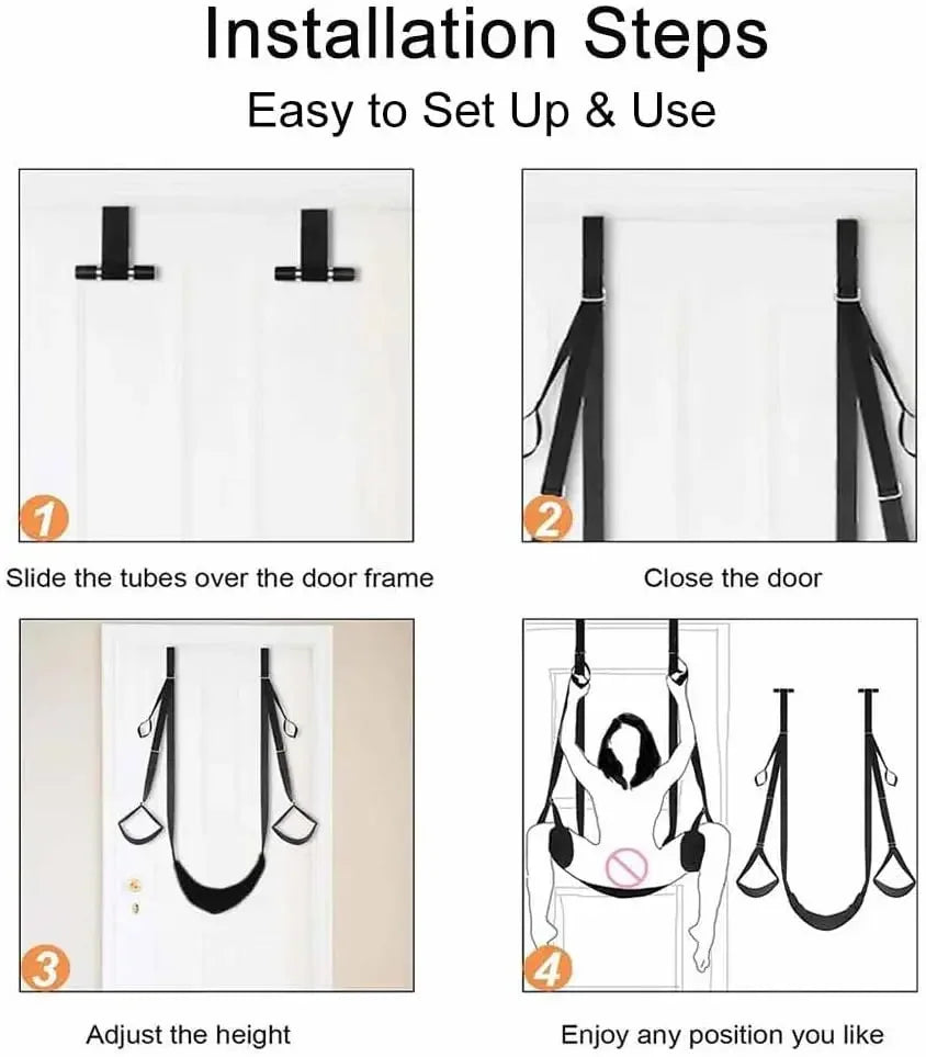 Strapon Sex Swing – Perfect Fusion of Extreme BDSM Bondage and Comfort Experience