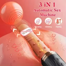 Thrusting Dildo Vibrator Anal Butt Plug – BDSM Sex Machine Remote Control Sex Toys