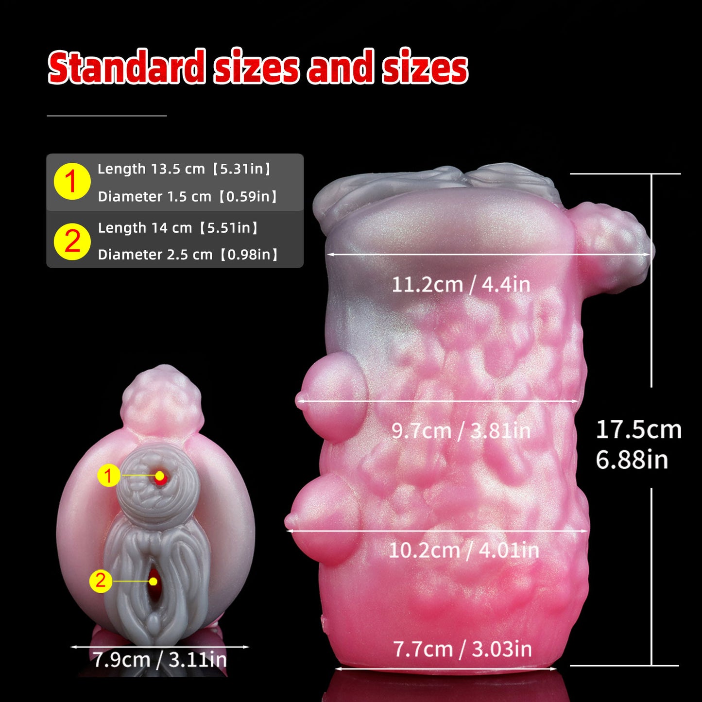 Goat-Inspired Silicone Pocket Pussy Masturbation Cup –Unprecedented Vagina Toys for Men