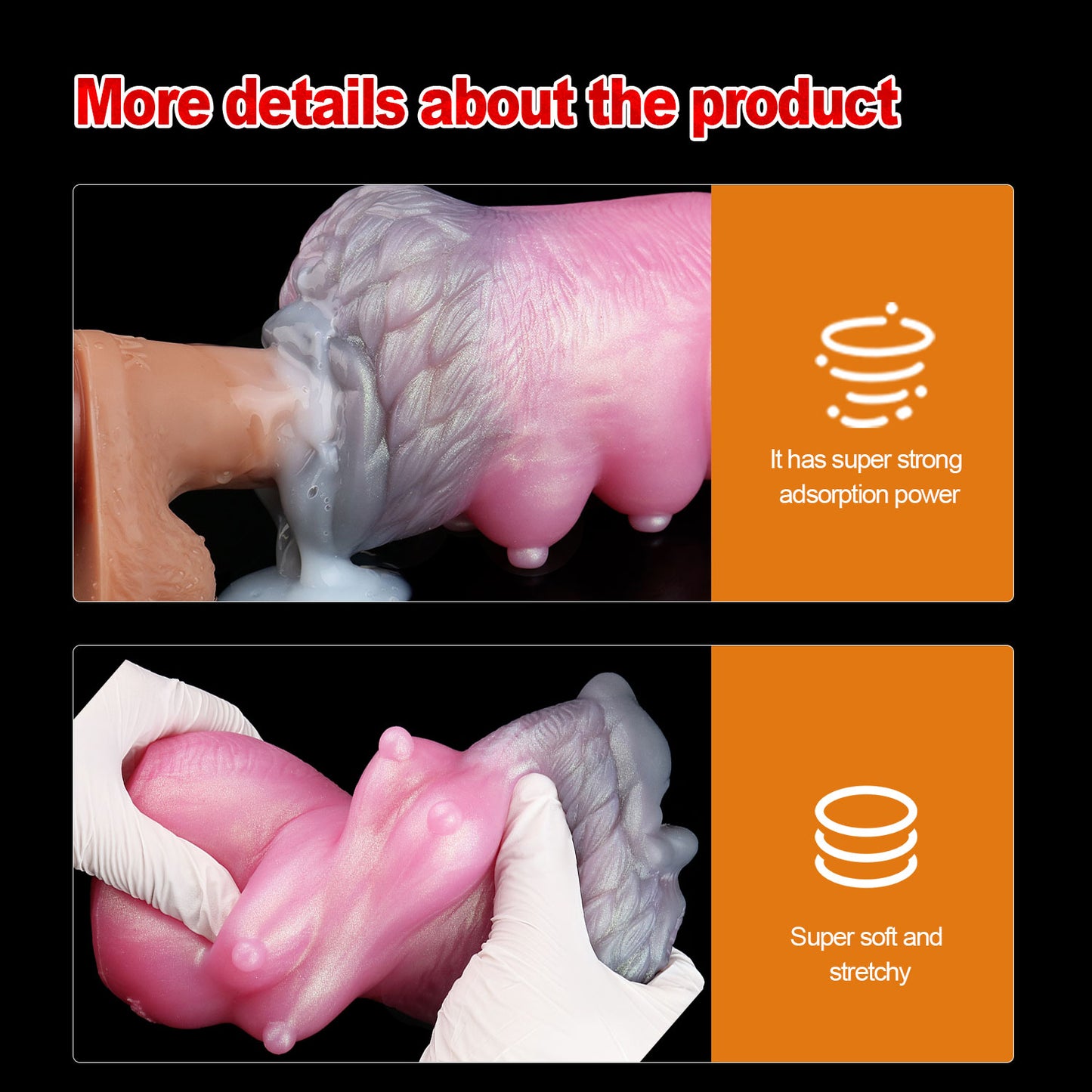 Wolf Girl Pocket Pussy – Fantasy Silicone Male Masturbators Adult Toy for Men
