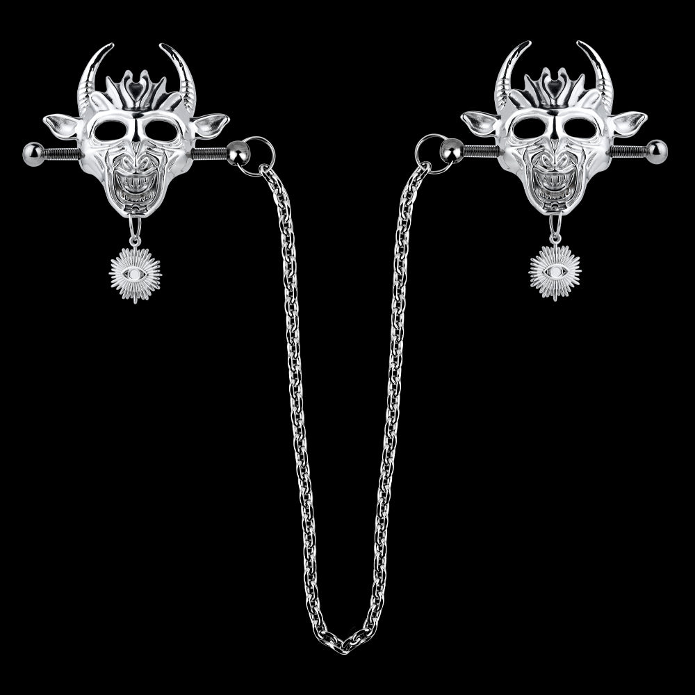 Bullhead Nipple Clamp Kinky Sex Toys -Add Different Styles to Couple BDSM Game