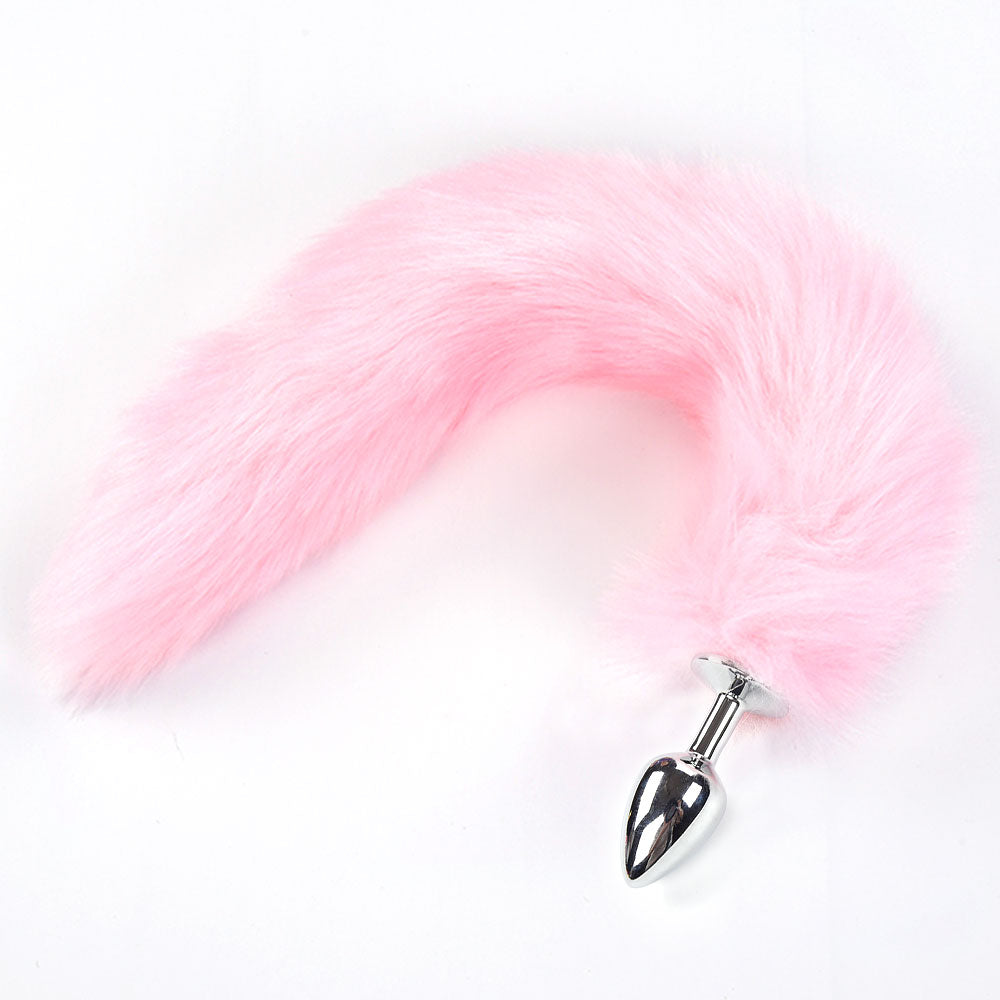 Detachable Fox Anal Butt Plug Bondage Kit – Extreme Restraints Stainless Steel Kinky Sex Toys