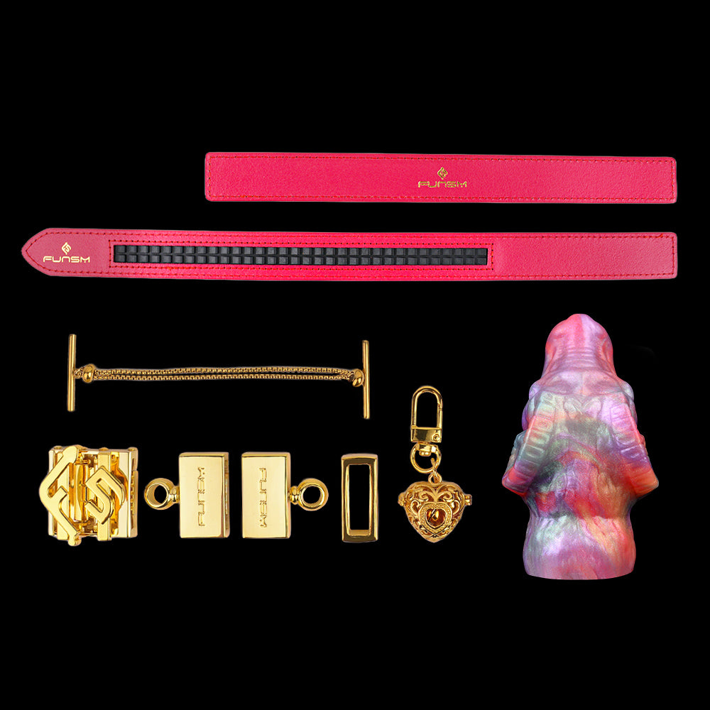 Vertical Silicone Ball Gag Bondage Kit – Extreme Restraints BDSM Kinky Sex Toys