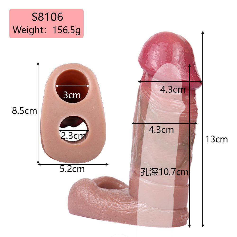 Comfortable Silicone Penis Sleeve – Designed for Delaying Pleasure