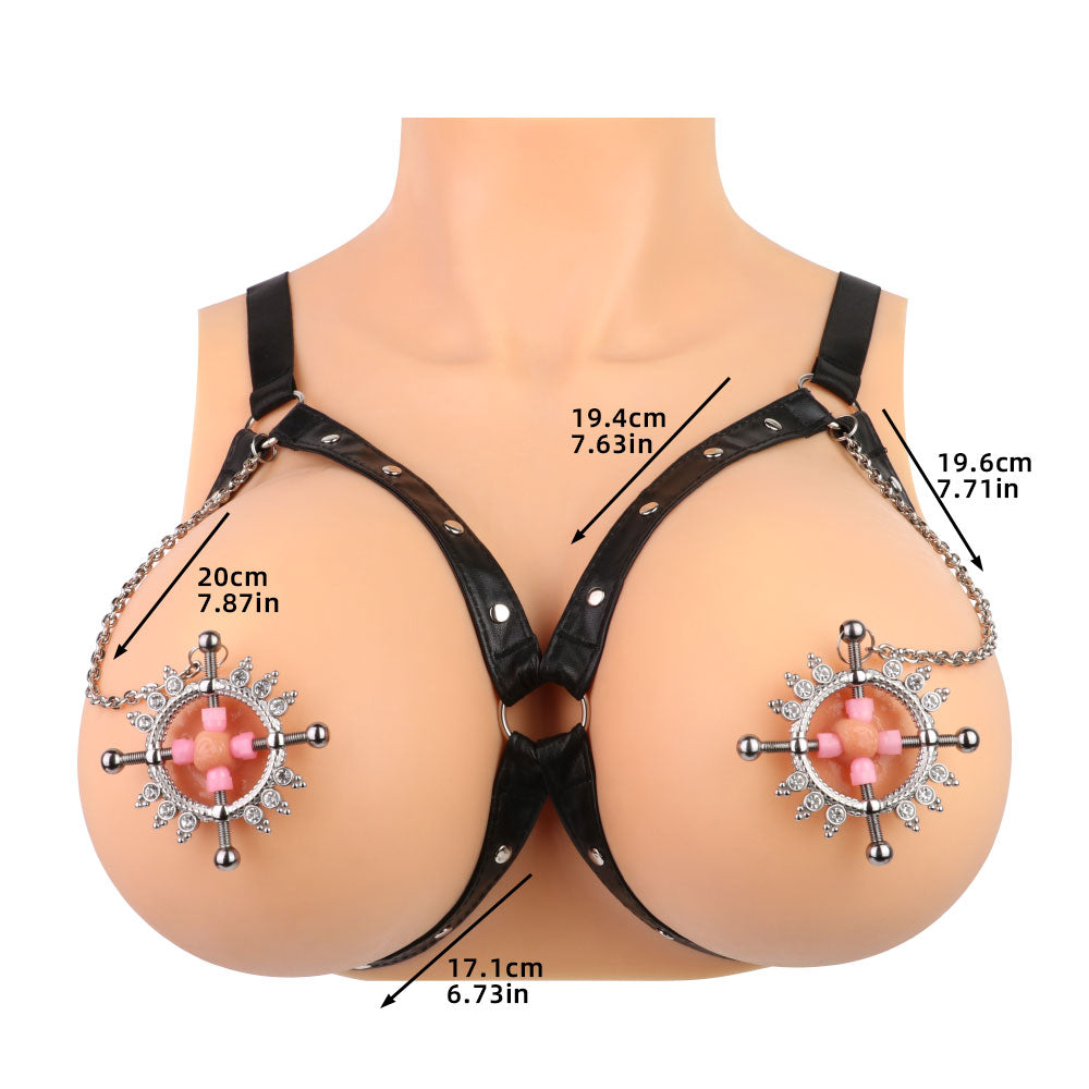 Metal Nipple Clamps Kinky Sex Toys – Luxurious BDSM Restraints Women Sexual Toys