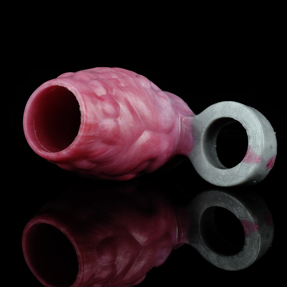 Anti-Slip Silicone Penis Ring Sleeve – Firm Fit Dick Extender For Masculine Strength