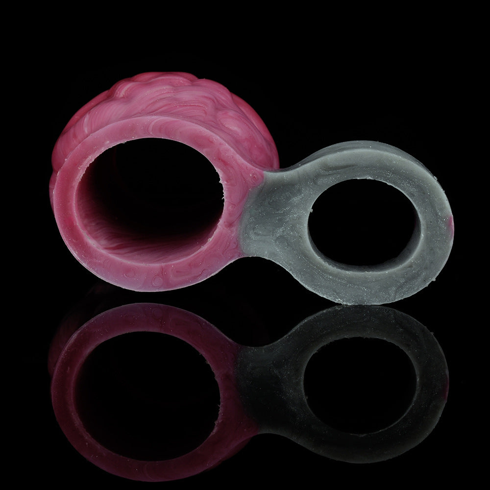 Anti-Slip Silicone Penis Ring Sleeve – Firm Fit Dick Extender For Masculine Strength