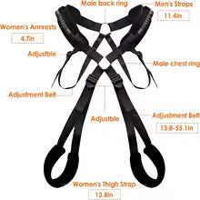 Armored Female Extreme Restraint Sex Swing - Tailored For Deep BDSM Players