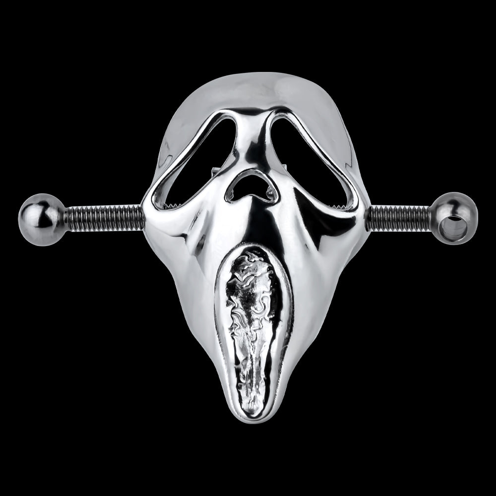 Kit de bondage con pinzas para pezones de calavera: juguetes sexuales eróticos de metal para mujeres