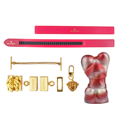 Vertical Fantasy Ball Gag – Extreme Fesseln Silikon BDSM Kit Sexspielzeug für Frauen