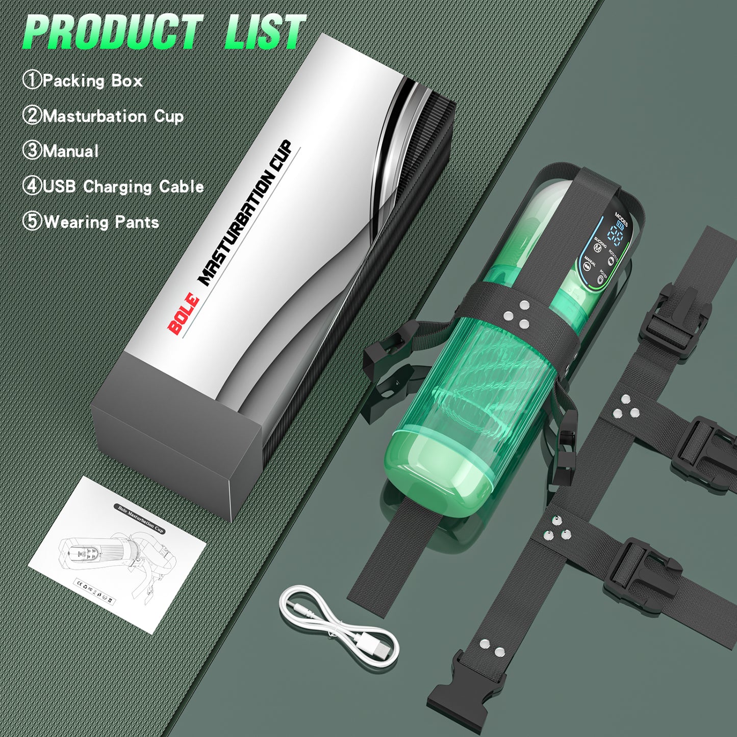 Intelligenter Wasserbad-Massage-Masturbator für Männer – Modernes Werkzeugdesign