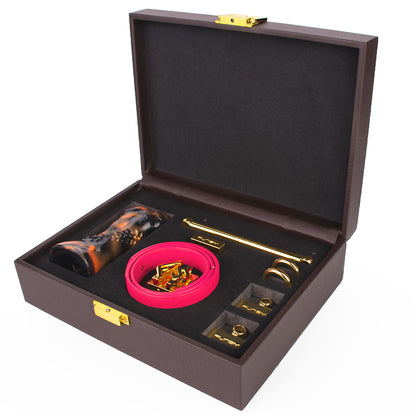 Mordaza de bola con forma de hueso, juguete sexual oral - Kit de bondage BDSM de silicona para orgasmos forzados