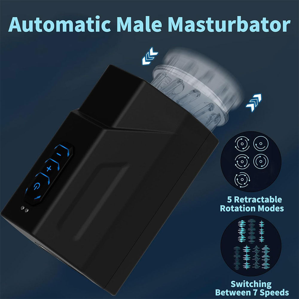 Multi Functional Vibrating Penis Massage Stroker – Automatic Male Masturbators BJ Machine