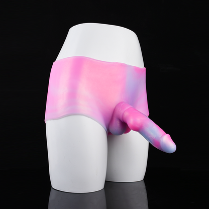 Braguitas con dildo con correa: diseño realista para juegos sexuales BDSM lésbicos