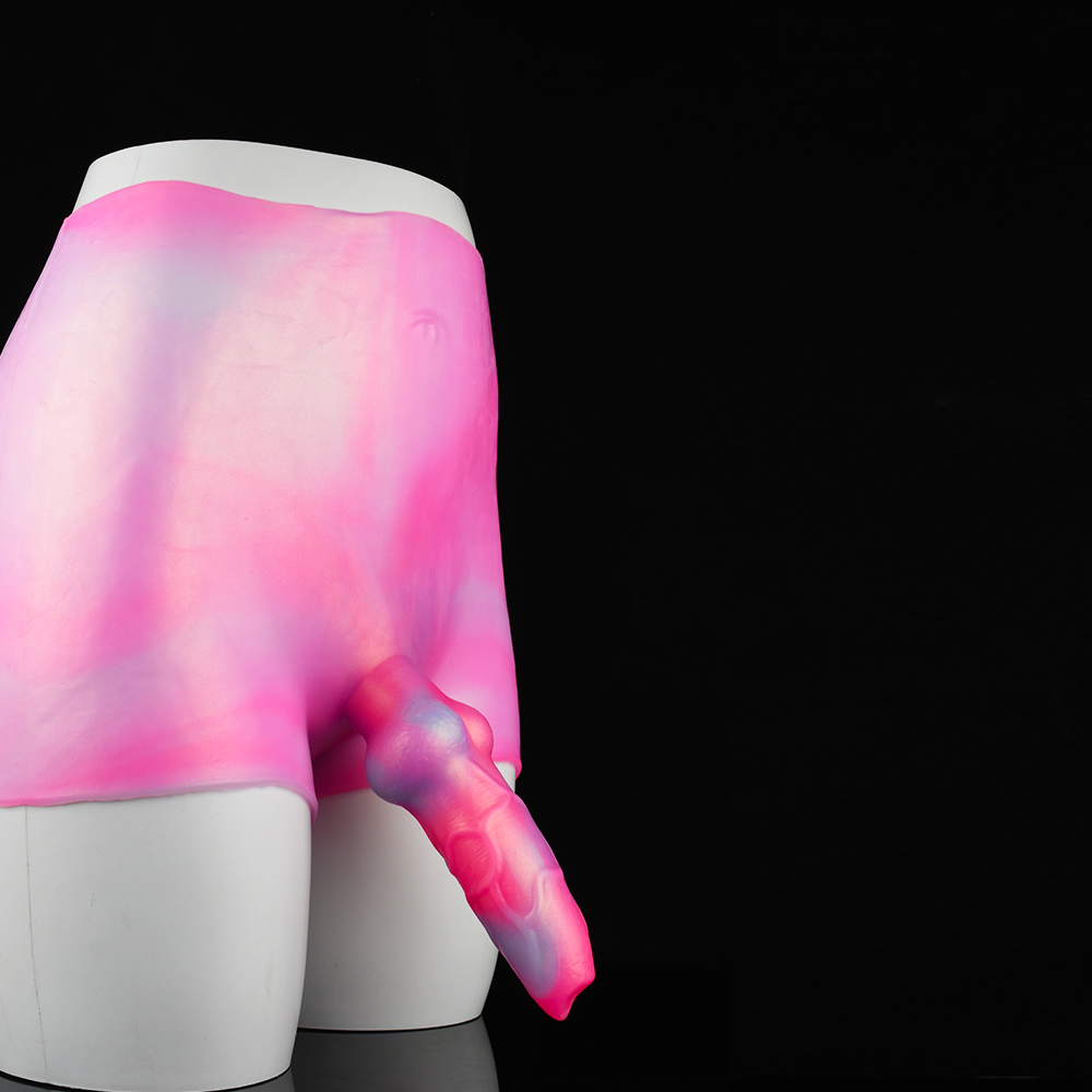 High-Waisted Strap-On Dildo Panties for Women - Perfect for Lesbian Sex Toys