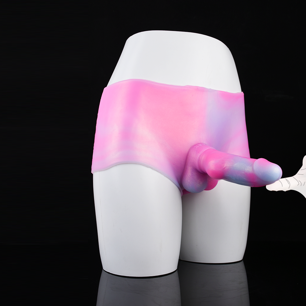 Braguitas con dildo con correa: diseño realista para juegos sexuales BDSM lésbicos