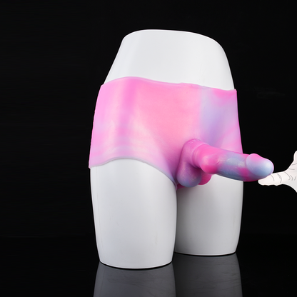 Braguitas con dildo con correa: diseño realista para juegos sexuales BDSM lésbicos