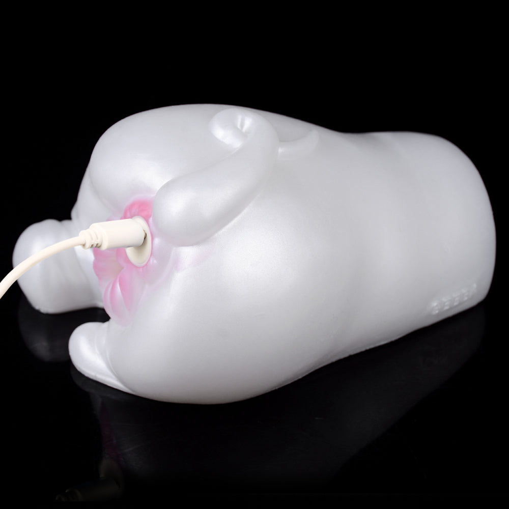 White Pig Bionic Pocket Pussy – Sexspielzeug mit Zweikanal-Vibration