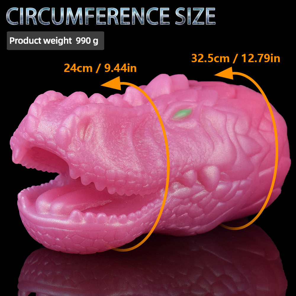 Dragon Head Fantasy Pocket Pussy Vagina Masturbator – Lustvolles Silikon-Sexspielzeug für Männer