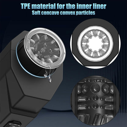 Multi Functional Vibrating Penis Massage Stroker – Automatic Male Masturbators BJ Machine