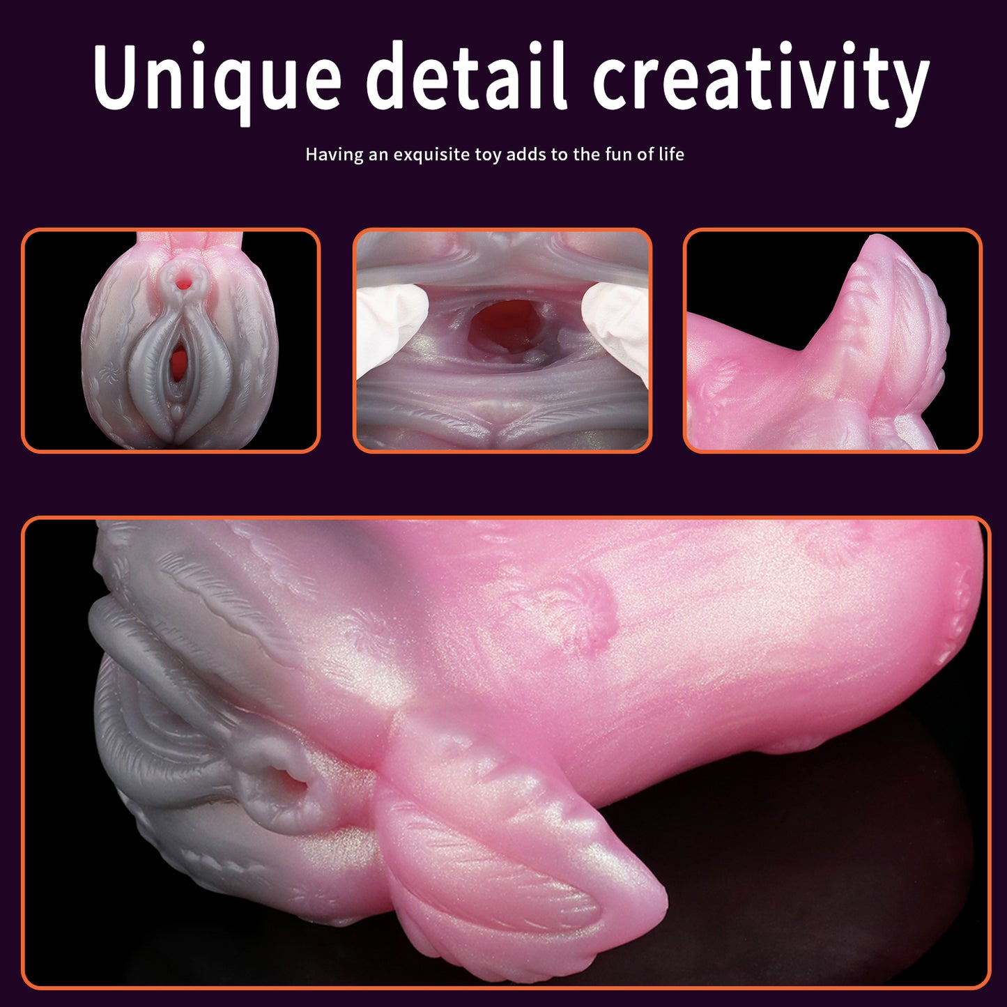 Fantasy Deer Girl Pocket Pussy – Rosa Silikon Vagina Penis Massage Männliches Sexspielzeug