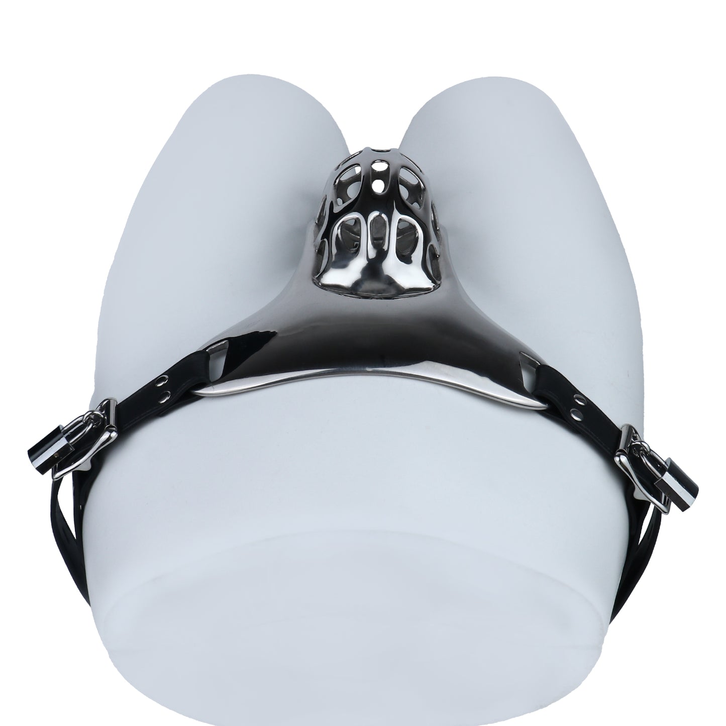Stainless Steel Cock Cage – Secure BDSM Chastity Device for Control & Lasting Wear