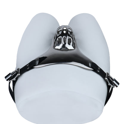 Stainless Steel Cock Cage – Secure BDSM Chastity Device for Control & Lasting Wear