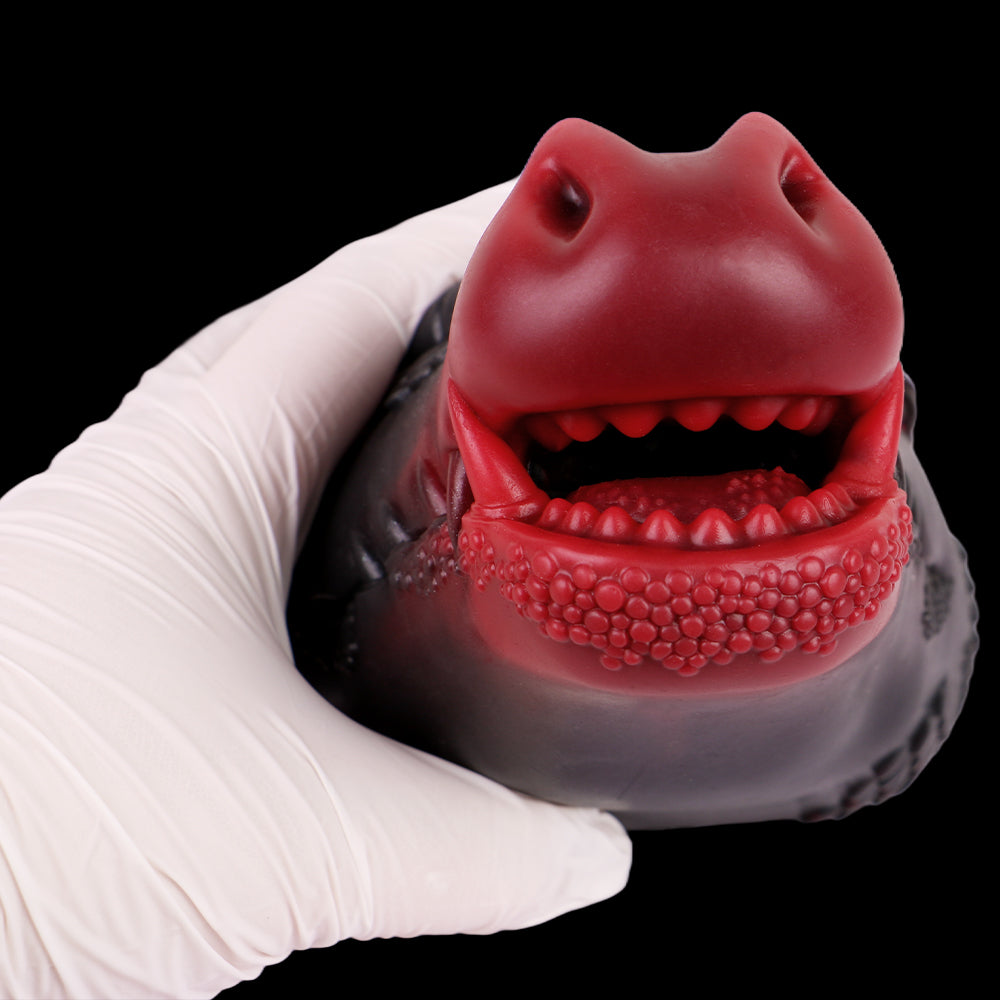 Flame Dragon Fantasy Pocket Pussy – Schaffen Sie ein episches Sinneserlebnis mit dunkelrotem Flüssigsilikon