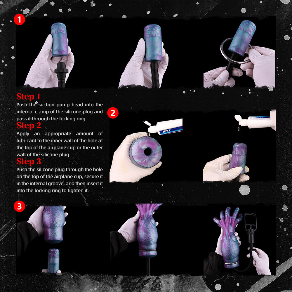 Bomba de silicona Fantasy Pump: un juguete sexual que imita el tacto biológico real