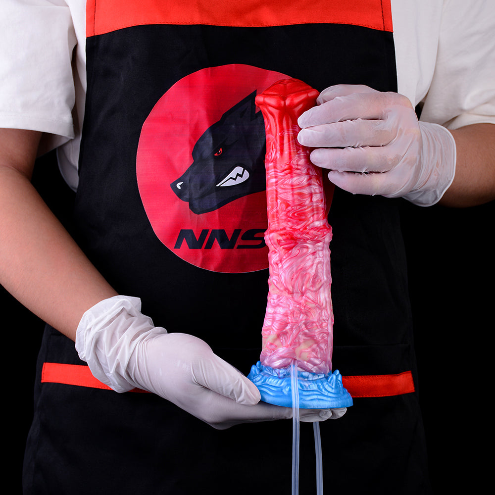 Wassersprühender und aufblasbarer realistischer Silikondildo – Mehrschichtiges, innovatives Design für die Fantasie von Frauen