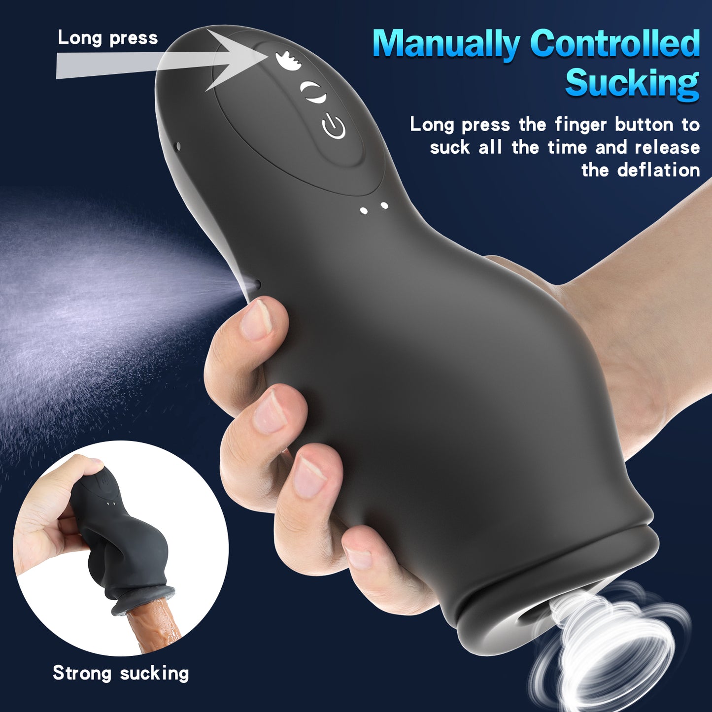 Smart Male Masturbator – Vollspektrum-Vergnügungsgerät-Vibrator für Männer