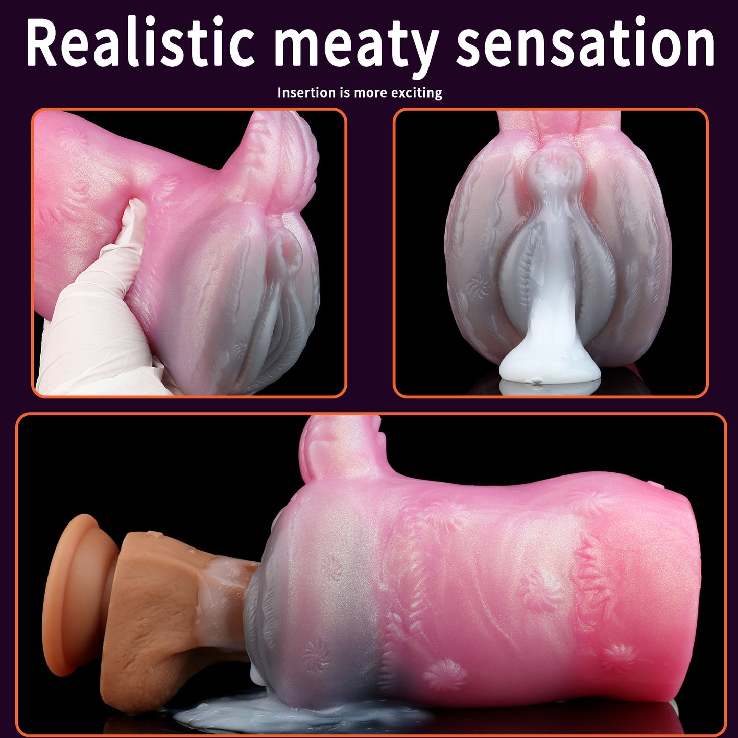 Fantasy Deer Girl Pocket Pussy – Rosa Silikon Vagina Penis Massage Männliches Sexspielzeug