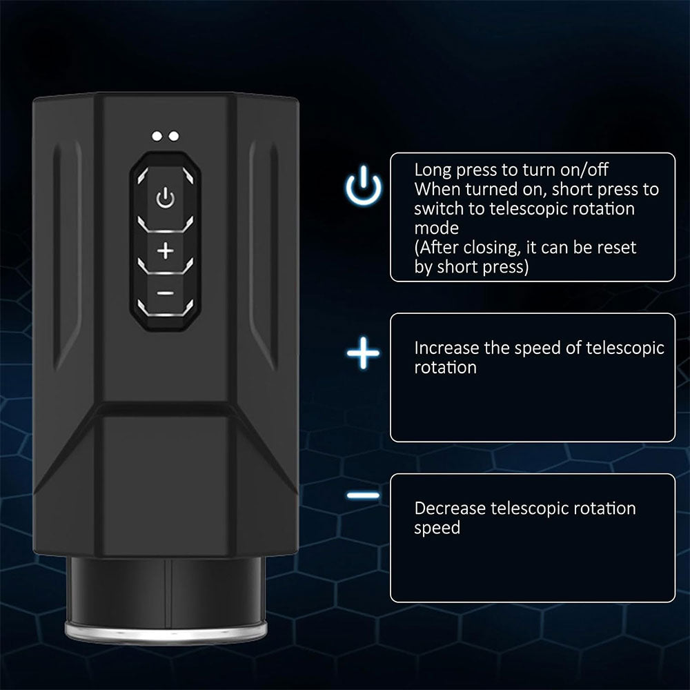 Multi Functional Vibrating Penis Massage Stroker – Automatic Male Masturbators BJ Machine