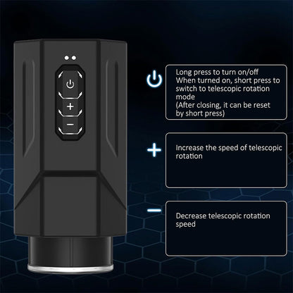 Multi Functional Vibrating Penis Massage Stroker – Automatic Male Masturbators BJ Machine