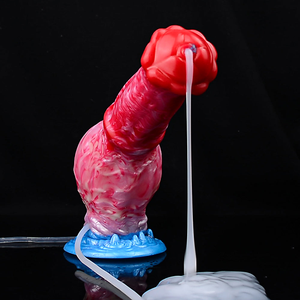 Wassersprühender und aufblasbarer realistischer Silikondildo – Mehrschichtiges, innovatives Design für die Fantasie von Frauen