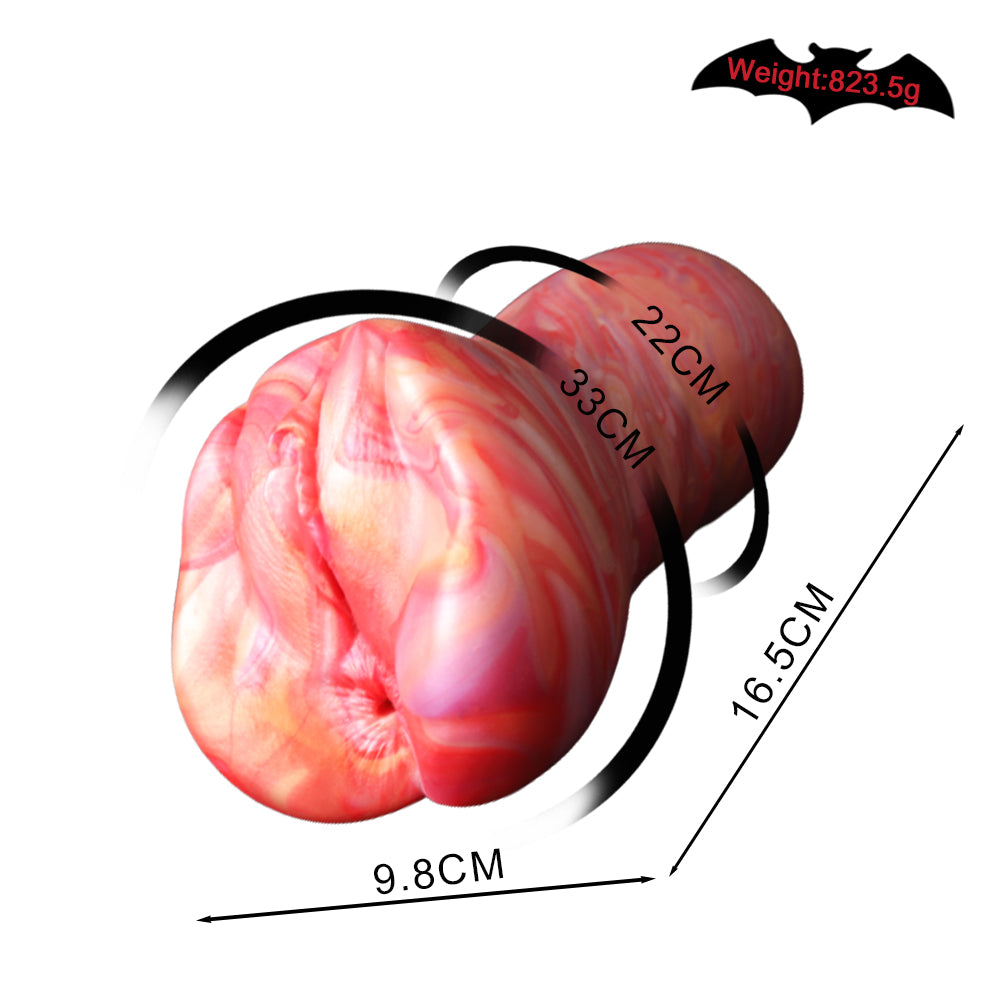 Blazing Fantasy Pocket Pussy – Immersive Dual-Channel Stimulation for Male Sex Toys